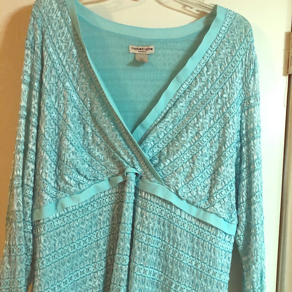 Lace plus size Blouse